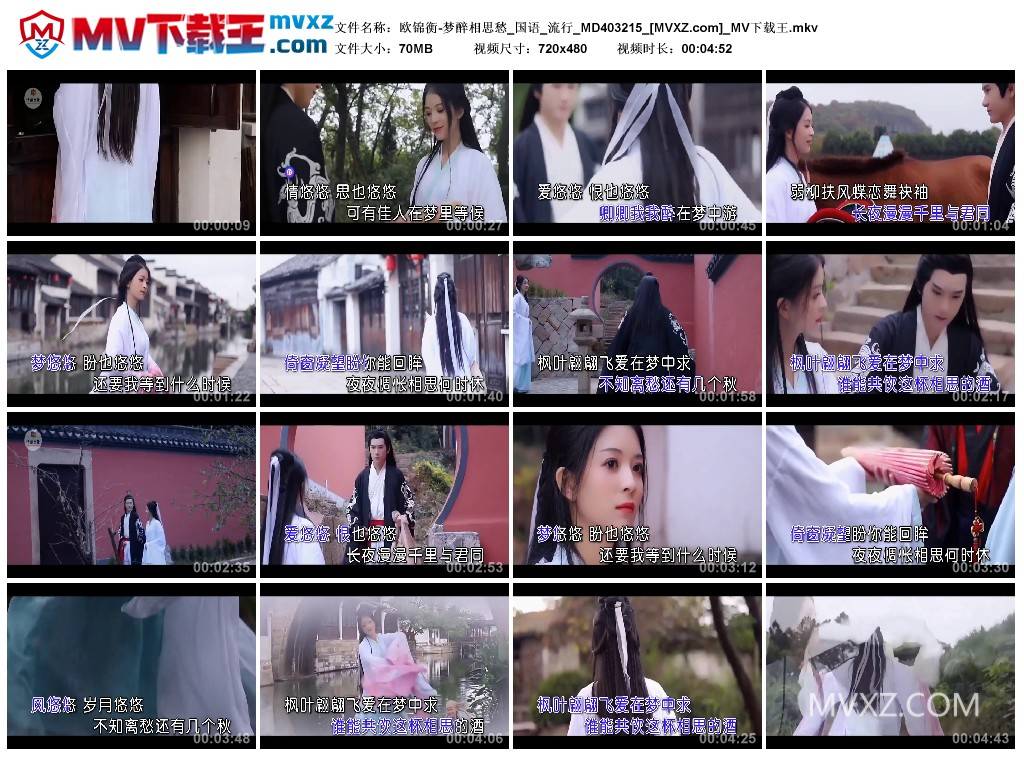 欧锦衡-梦醉相思愁_国语_流行_MD403215